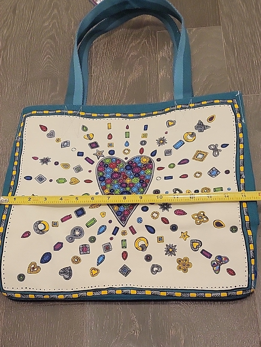 Brighton Charmed Love Tote Bag New With Tags NWT - Picture 11 of 16